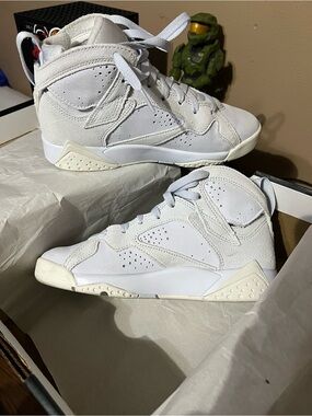 Jordan Kids White High-Top Sneakers